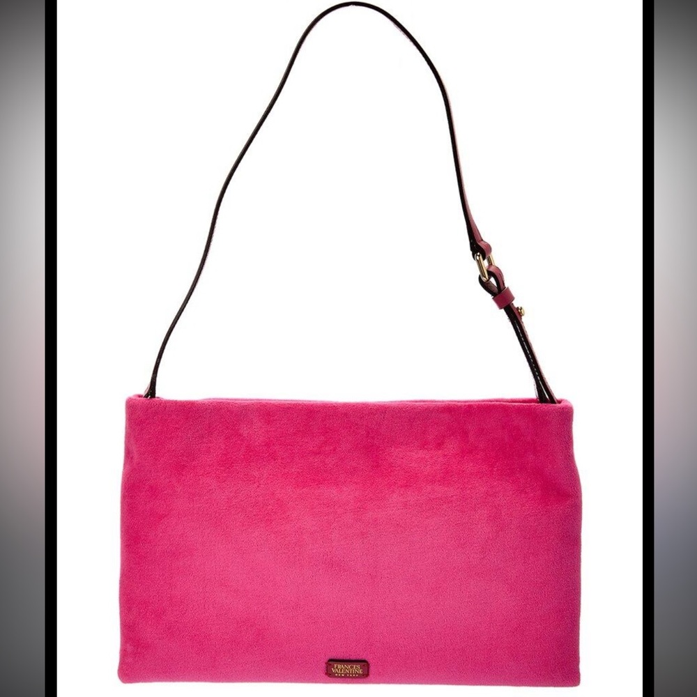 Frances Valentine Pink Soft Shoulder Bag
